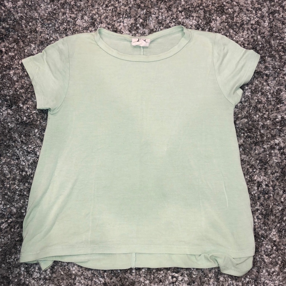 mint green tee